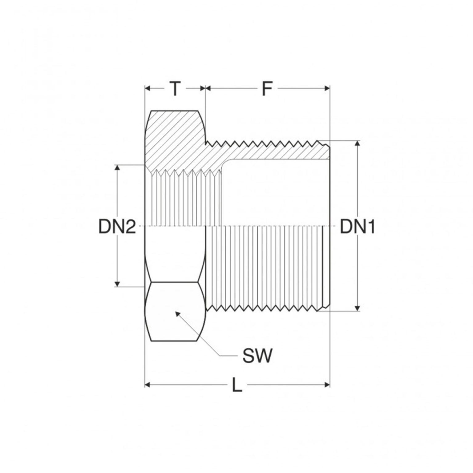 Riduzione M F Molino Inox riduzione-m-f-molino-inox